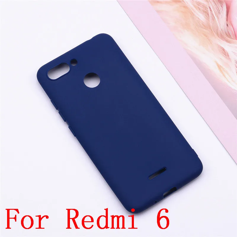 Силиконовый чехол для Xiaomi redmi 6A 5,45 ТПУ, конфетный чехол для Xiaomi redmi 6a redmi 6