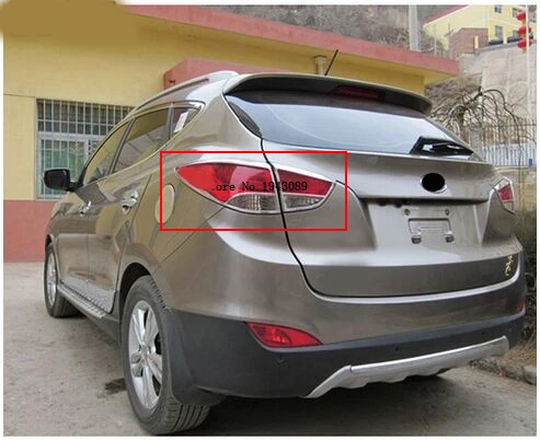 Хромированный задний фонарь Накладка для 2010 2011 2012 Hyundai Tucson ix35 | Автомобили и