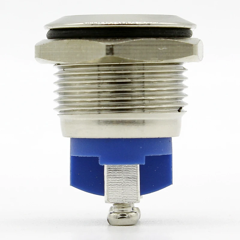 16mm Start Horn Button Momentary Stainless Steel Metal Push Switch Hot Worldwide | Обустройство дома