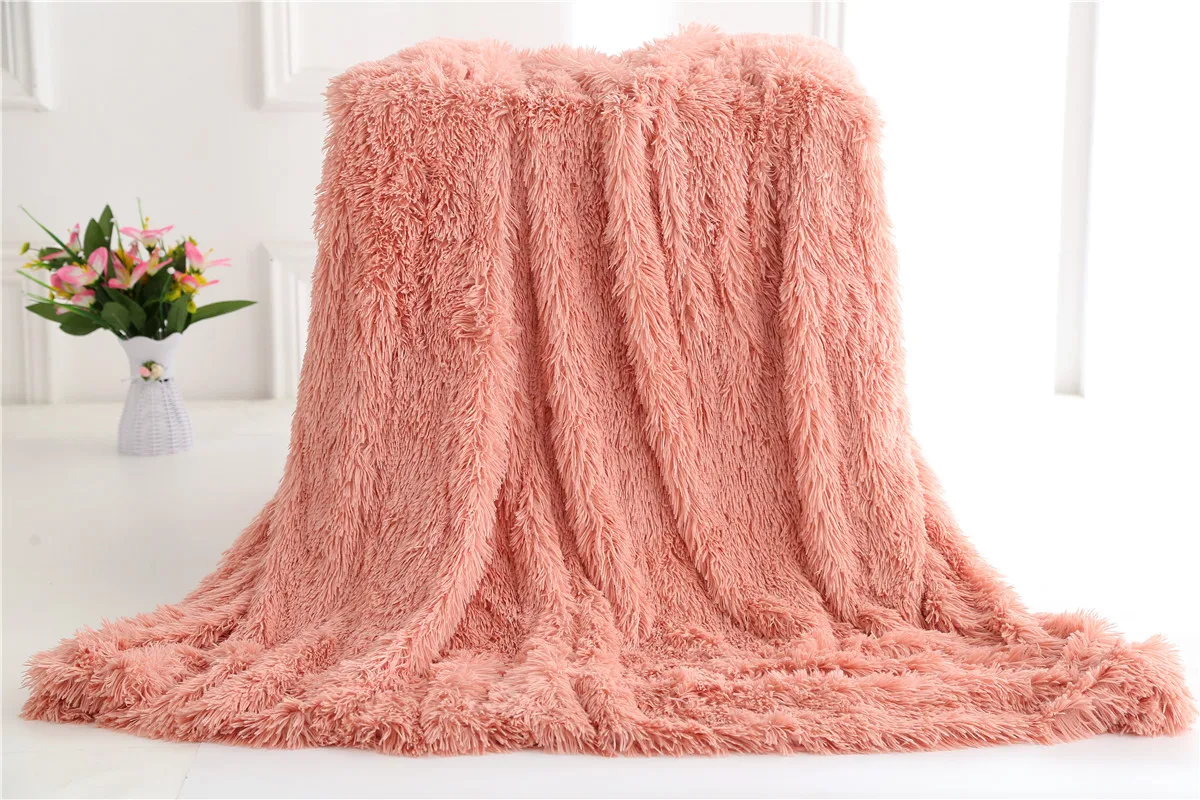 Beans Pink Полностью бархатное мягкое покрывало для кровати, для взрослых, для дивана, офиса, полотенце, для путешествий, портативное, для автомобиля, для путешествий, одеяло - Цвет: Beans Pink