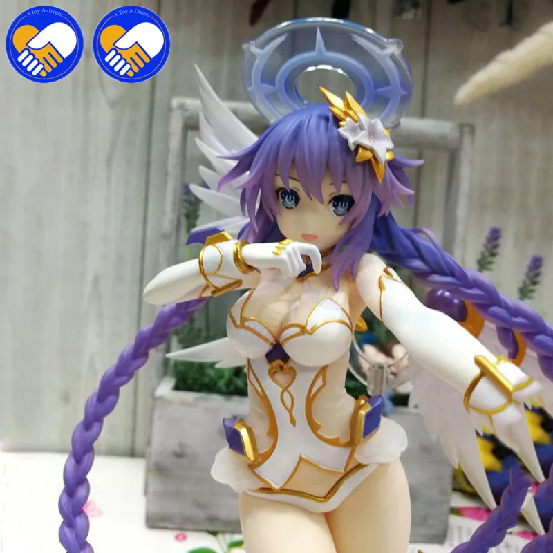 Новинка 25 см CYBER DIMENSION NEPTUNE 4 богини онлайн Noire фиолетовое сердце Нептун 1/6 Масштаб
