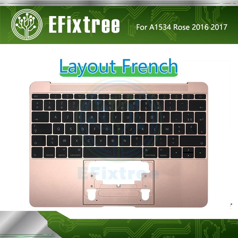 Розовое золото Topcase C чехол Корпус для Macbook Retina 12 ''a1534 Топ с клавиатурой
