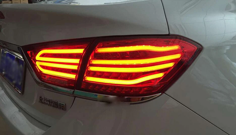 1 комплект автомобильные задние фары для задней фары Chevrolet Cruze~ /2009~ 2013LED Cruze задний фонарь DRL+ тормоз+ Парк+ вращающаяся лампа