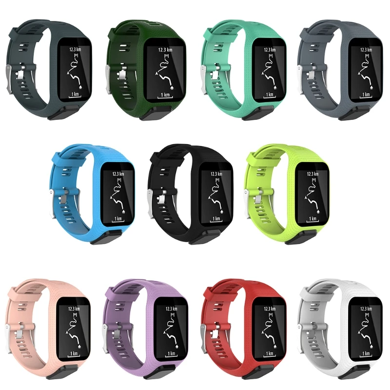 Силиконовый сменный ремешок для часов TomTom Runner 2 3 Spark GPS|Смарт-аксессуары| |