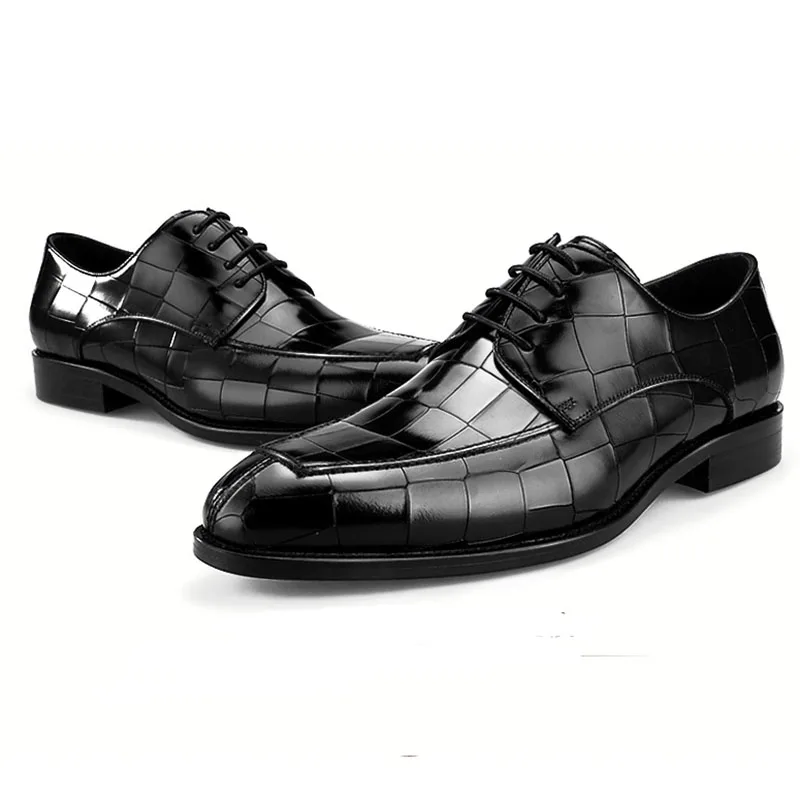 GRIMENTIN/свадебные модельные туфли мужские туфли-оксфорды из натуральной кожи на