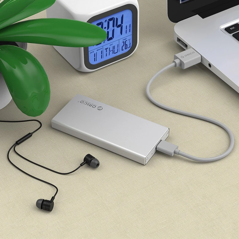 Корпус для жесткого диска ORICO type C Gen1 to mSATA 3 0 корпус USB3.1 1 8 дюймового SSD [Поддержка