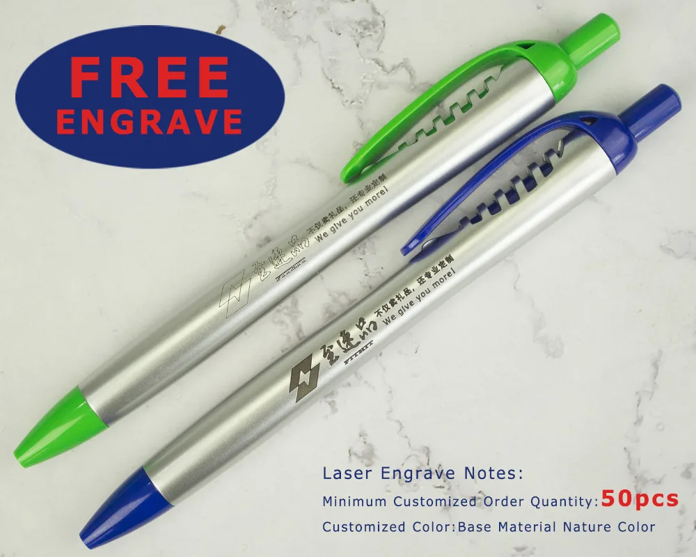 Серебряная шариковая ручка с открывающимися окнами, цветные детали, персонализированная рекламная шариковая ручка, индивидуальный логотип и текстовый дисплей