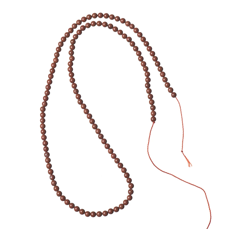 Оптовые темные Круглые Бусины Из Красного камня 3 мм размер для браслетов из