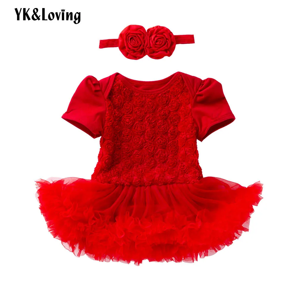 YK &amp Loving/красные юбки для маленьких девочек наборы одежды вечерние платья