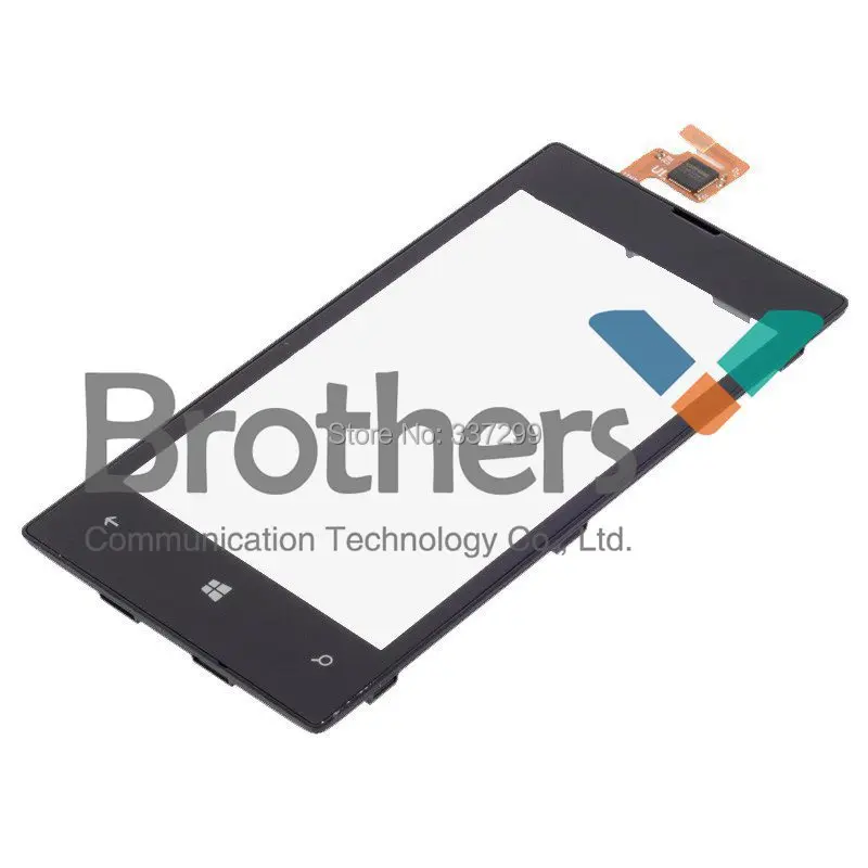 Горячая Распродажа совершенно новый черный Сенсорный экран дигитайзер с рамкой