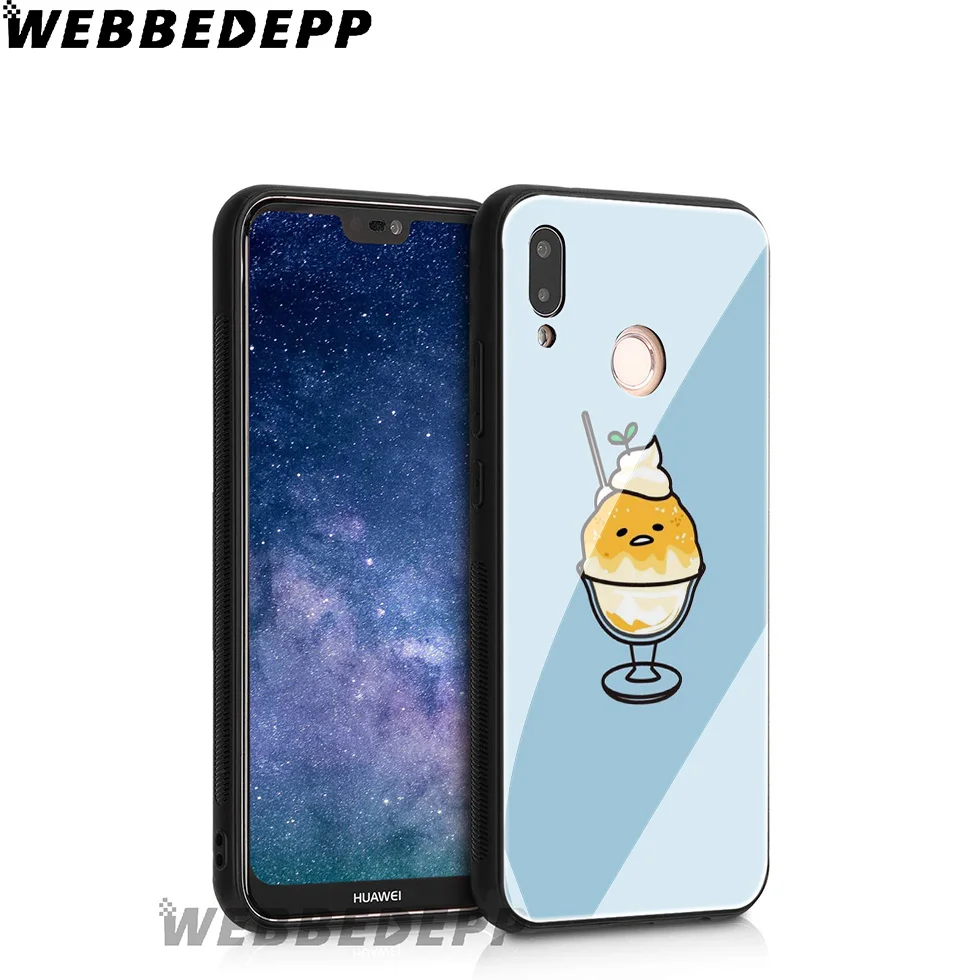 WEBBEDEPP чехол для мороженого из закаленного стекла Huawei Mate 20 P20 P10 P Smart 2019 2018 &amp Honor 10 9 8X