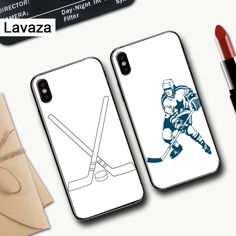 T hockey sport Силиконовый чехол для iPhone 5 5S 6 6S Plus 7 8 11 Pro X XS Max XR|Бамперы| |