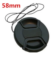 10pcslot 49 52 55 58 62 67 72 77 82 86mm center pinch snap on cap cover for canon nikon sony camera lens without logo