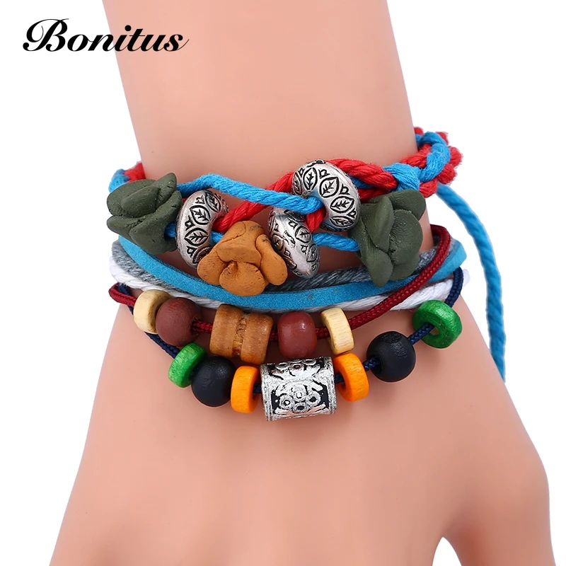 [Ювелирный магазин bonitus] Новое поступление разноцветный браслет многослойный