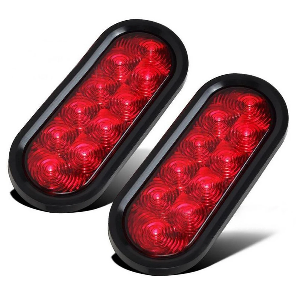 

4pc 12v Led Side Marker Blinker Lights for Trailer Trucks Piranha Caravan Side Clearance Marker Light Lamp Red White