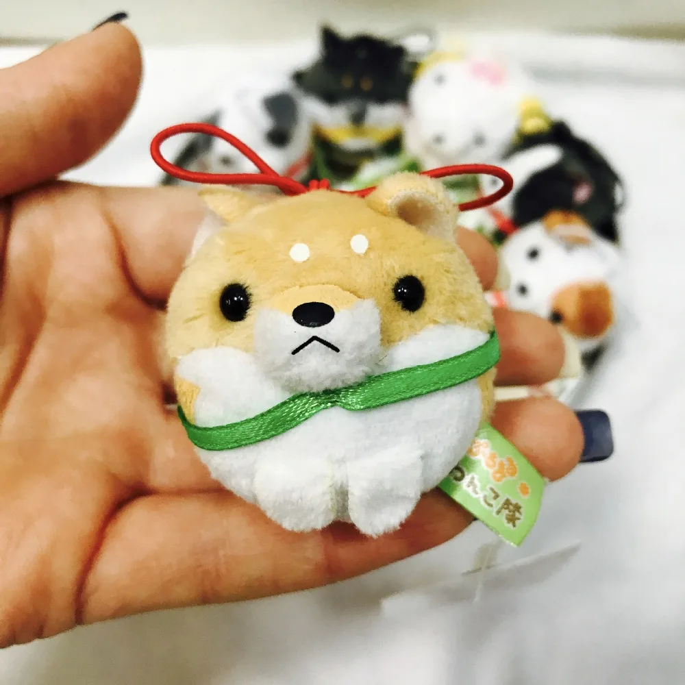 8 шт./компл. Плюшевые kawaii японский косплей Shiba Лисья Секретная служба (Inu подвеска в