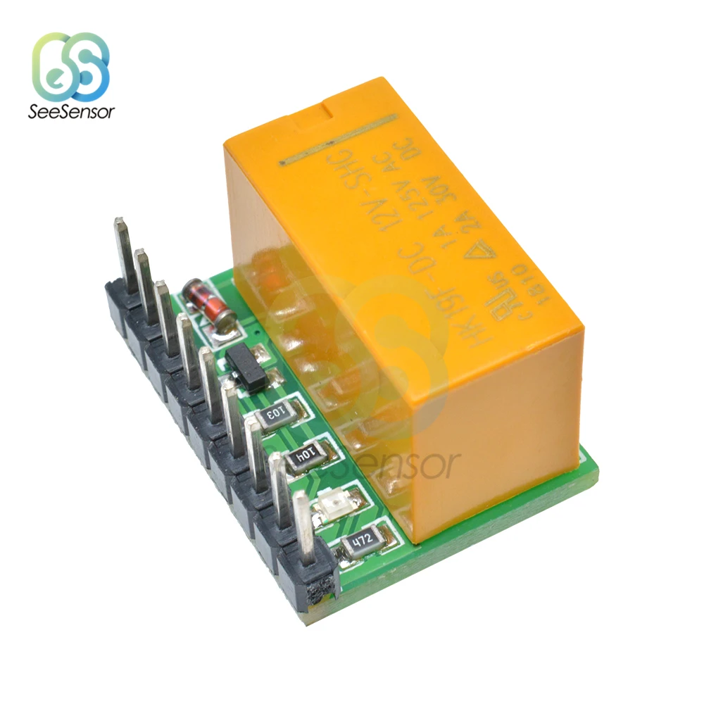DR21A01 Mini DC 5 в 12 1 канальный DPDT релейный модуль полярность разворот переключатель