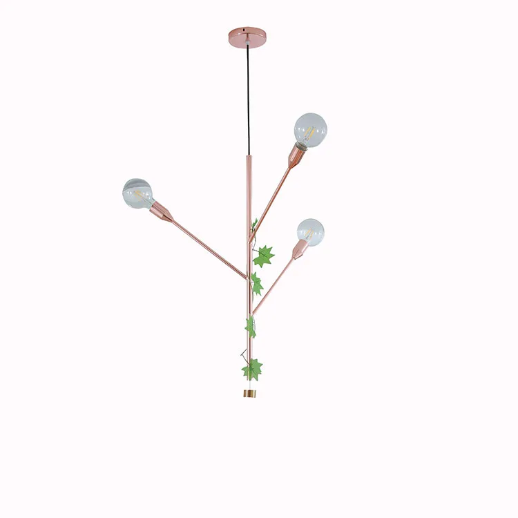 Современная Золотая черная вертикальная подвеска световая лампа светодиодная