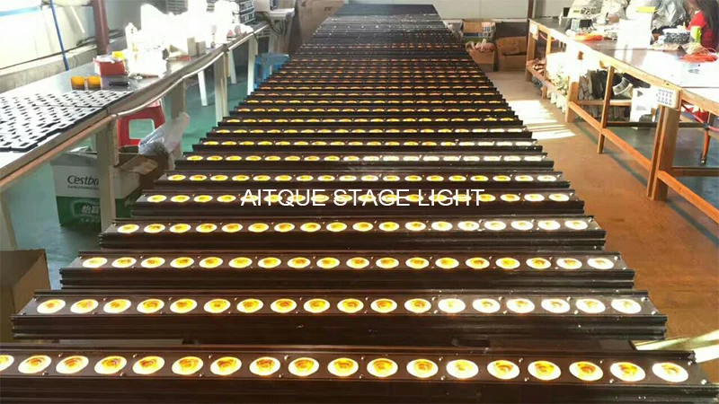 Светодиодная наружная полоса настенного крепления 8lot Led 14x30w cob rgb dmx led washer bar 3in1 включенные.