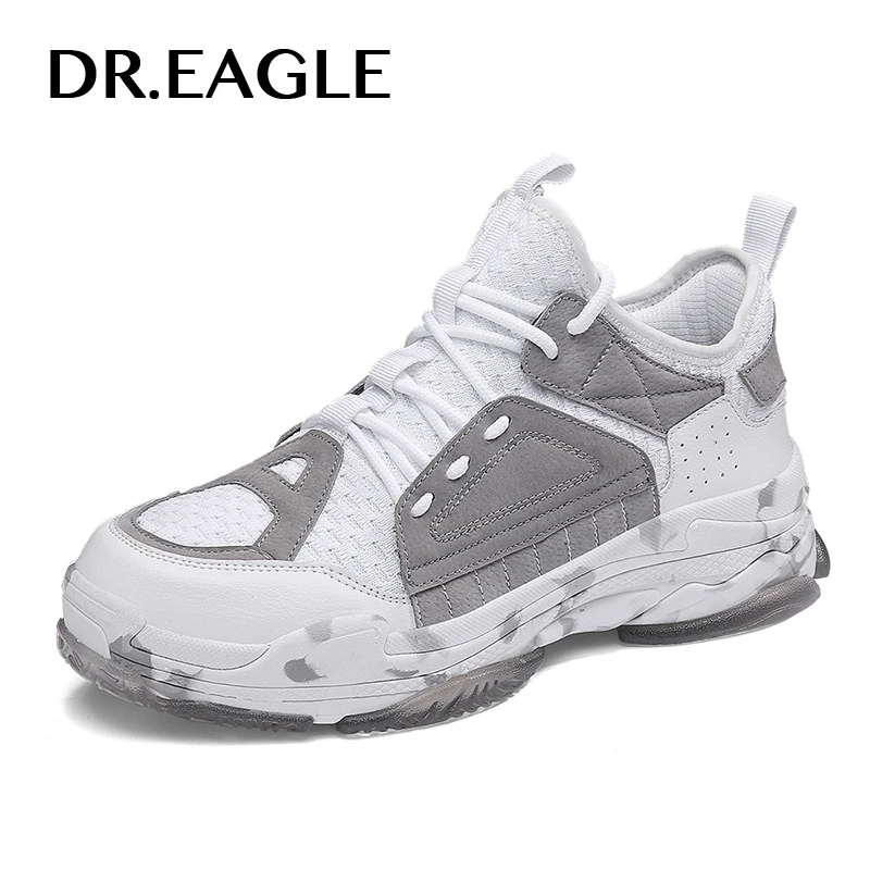 DR. EAGLE мужские кроссовки для бега в стиле ретро камуфляжной расцветки спортивные