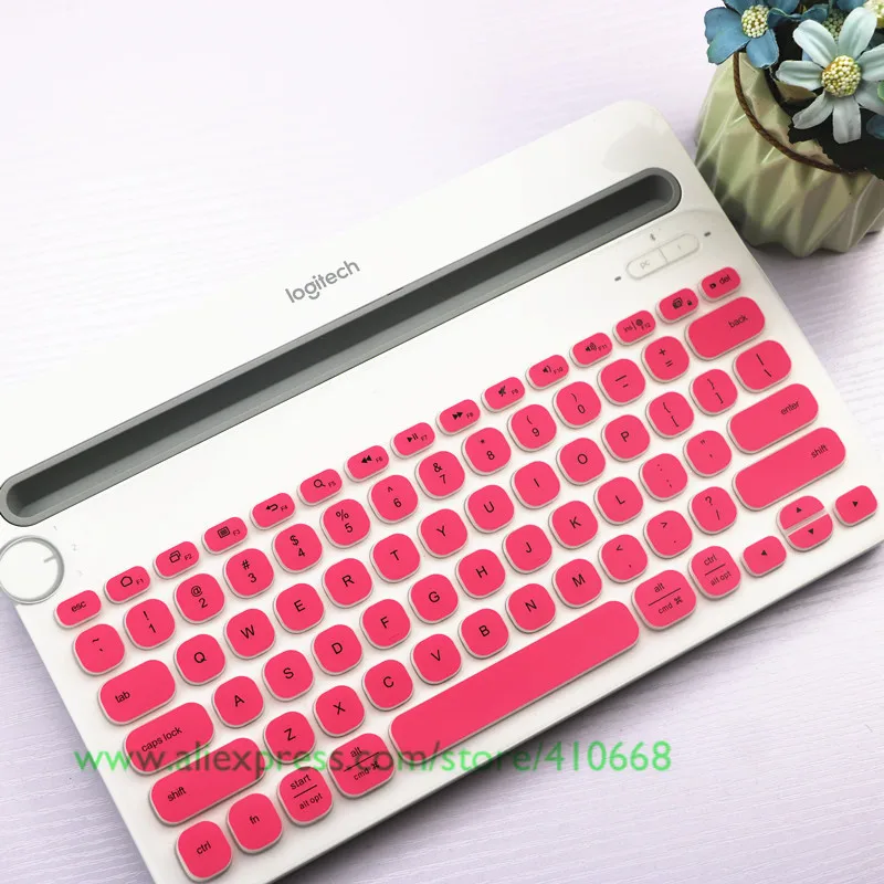 Беспроводная bluetooth-клавиатура для ноутбука lotech k480 K 480, водонепроницаемая Пылезащитная защита для ПК