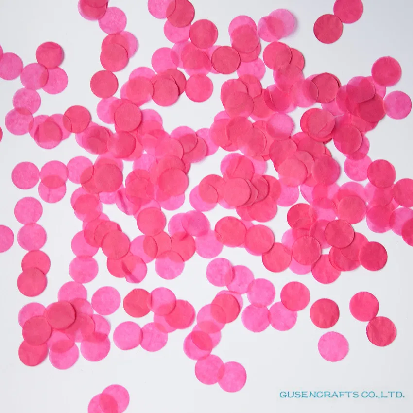 

15g/bag 2.5cm/1inch Gold Circle Shape Tissue Paper Confetti Wedding Party Table Decorations