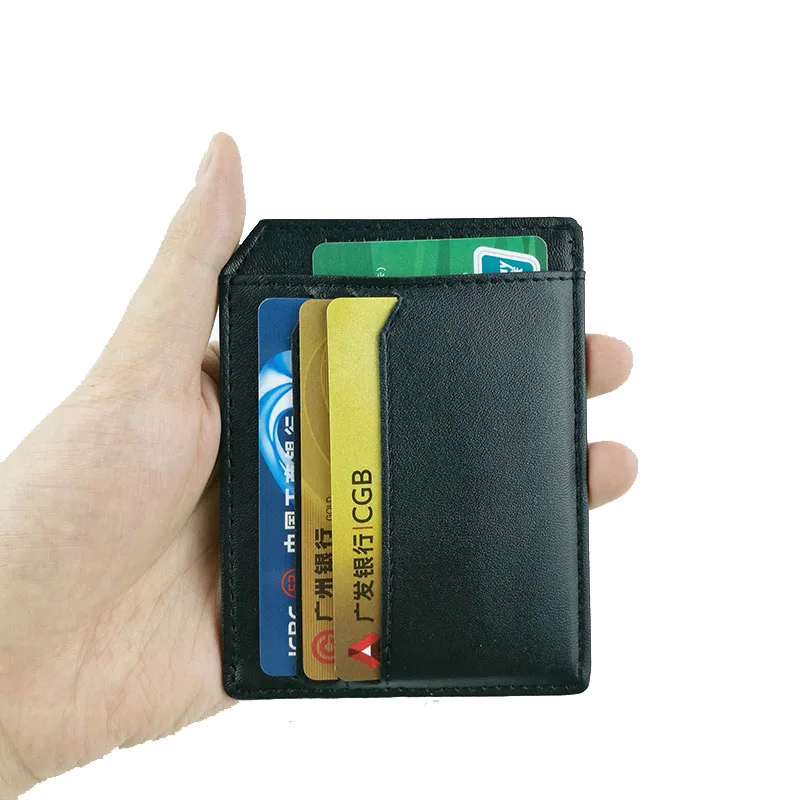 Искусственная кожа тонкая Бизнес карты ID держателей кредитных карт кошелек для Для мужчин Для женщин визитница Женские Кошельки 263