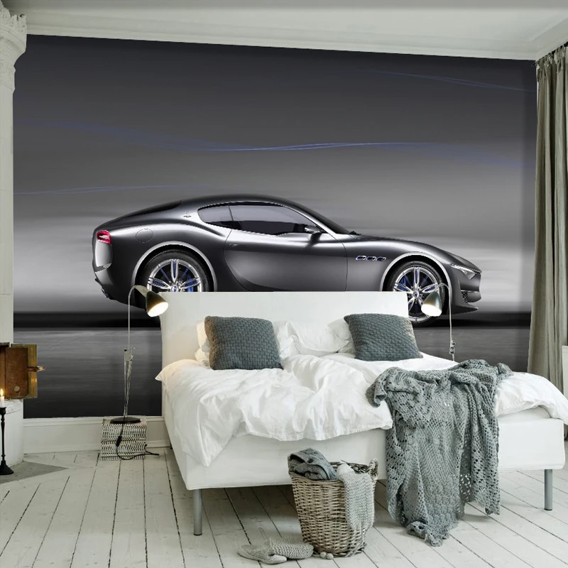 Обои Youman пользовательские фото обои 3D кирпичные настенные фрески автомобиль