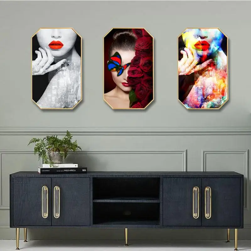 Современная Простота INS украшение для дома Настройка отеля ресторан росписи