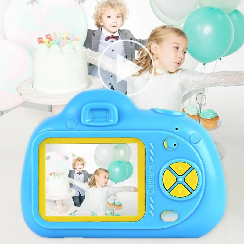 Детская камера Mini 32G sd-карта электронная игрушка детская мини цифровая 2,0 дюйма с фиксированным объективом 100 градусов фотокамера обучающая игрушка