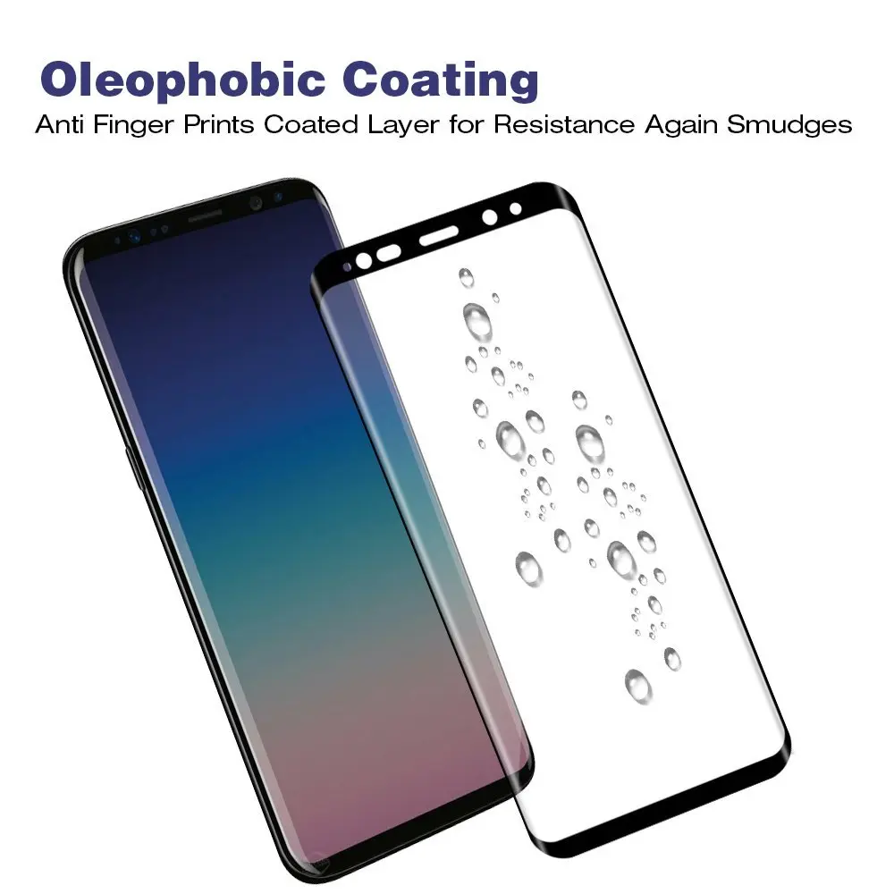 Защита экрана для Samsung Galaxy S9 закаленное стекло Plus стеклянная пленка стекла полное