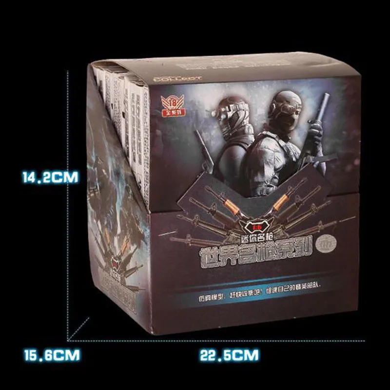 4D 1:6 18 шт./лот Сборная модель пистолета строительный блок солдат оружие старая