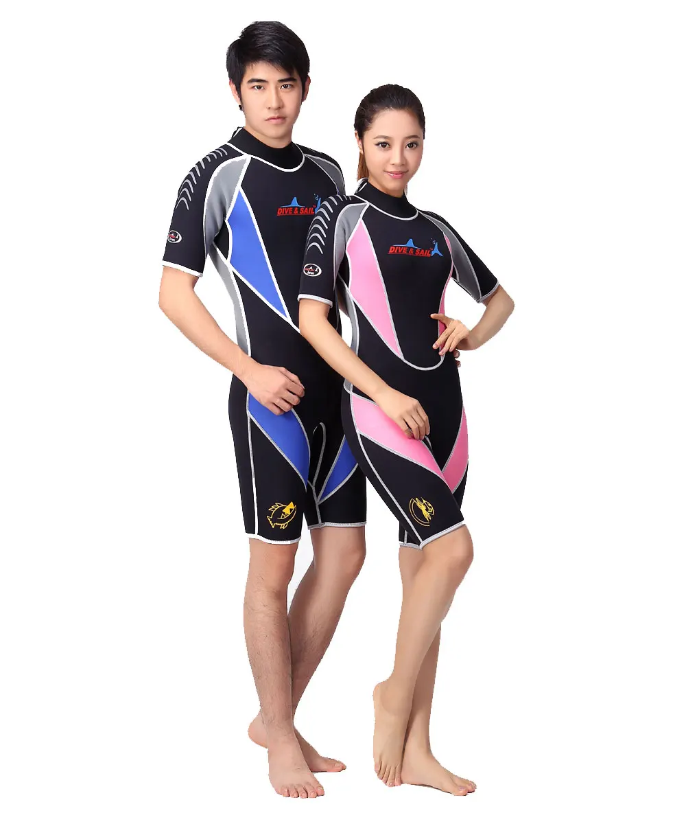 

3mm Premium Neoprene 2017 NEW Brand Men or Women Dive & Sail Wet Suit Shorty Spring Scuba Swimming Snorkeling Adult Men or Wome