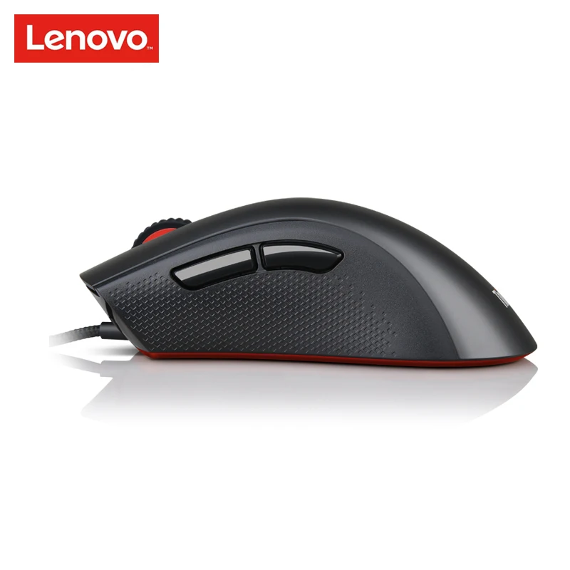 Оригинальная игровая мышь Lenovo геймерская светодиодная оптическая USB