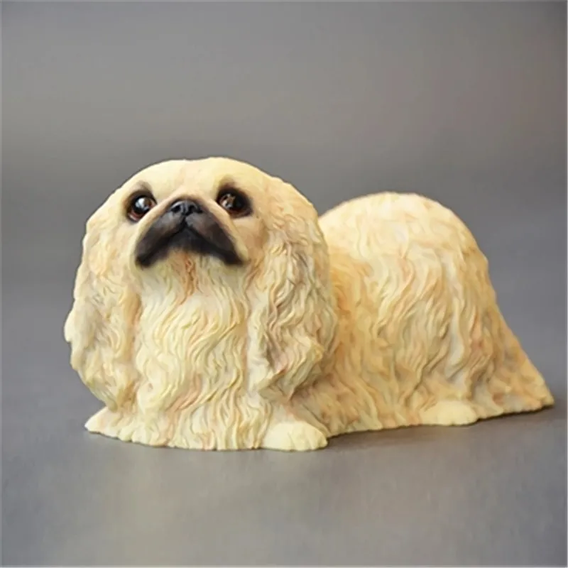 Моделирование животных Pekinge Lucky Dog креативный домашний декор полимерная фигурка