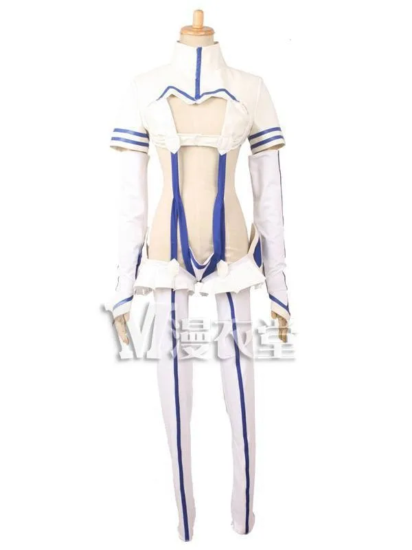 Горячая Распродажа аниме KILL la Satsuki Kiryuin Косплей костюмы белого и синего цвета