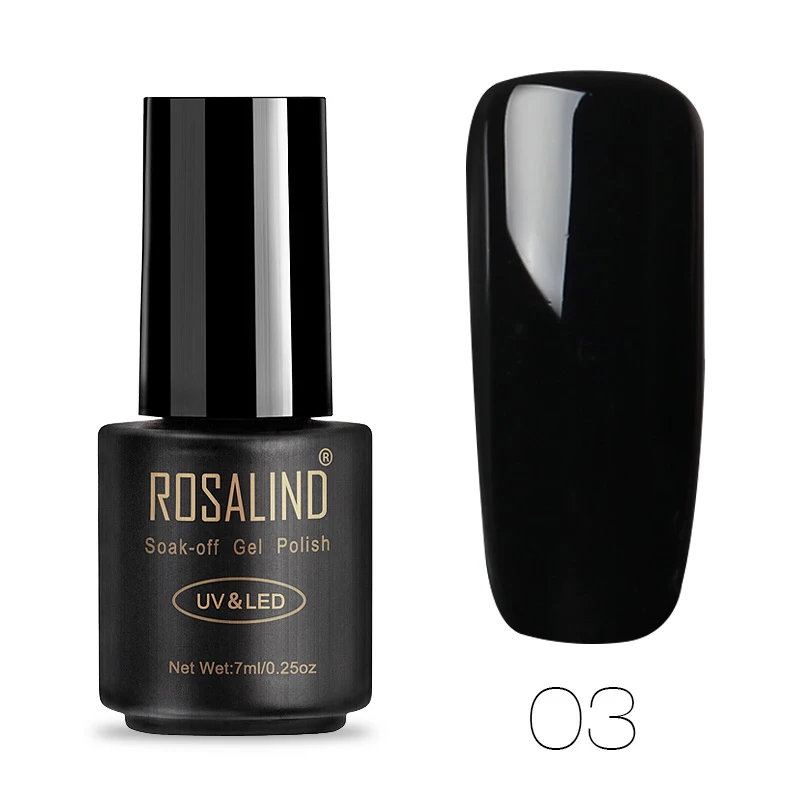 RA03 ROSALIND лак для ногтей 7 мл Быстросохнущий праймер для ногтей впитывающийся полуперманентный Лак предназначен для маникюра красоты акриловый УФ-лак - Цвет: RA03