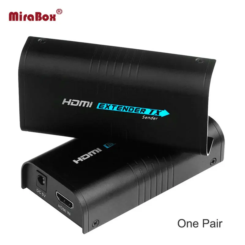 HDMI удлинитель 120 м 1080p через Ethernet TCP/IP RJ45 cat5 cat6 для HD DVD PS3 Сплиттер hdmi передатчик и