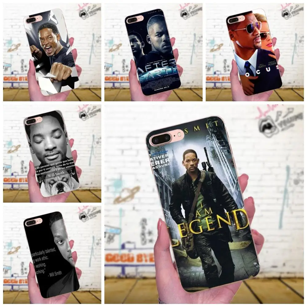 Для Huawei Mate 7 8 9 10 20 P8 P9 P10 P20 P30 Lite Plus Pro 2017 новый стиль актер Will Smith Bling|Чехлы-накладки| |