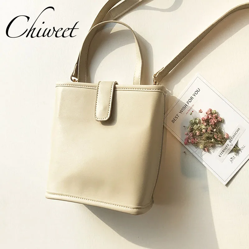 

2019 Chic Small Fresh Women Messenger Bags Shoulder Bag PU Leather Casual Tote Brand Ladies Hand Bags Satchel Designer Handbags