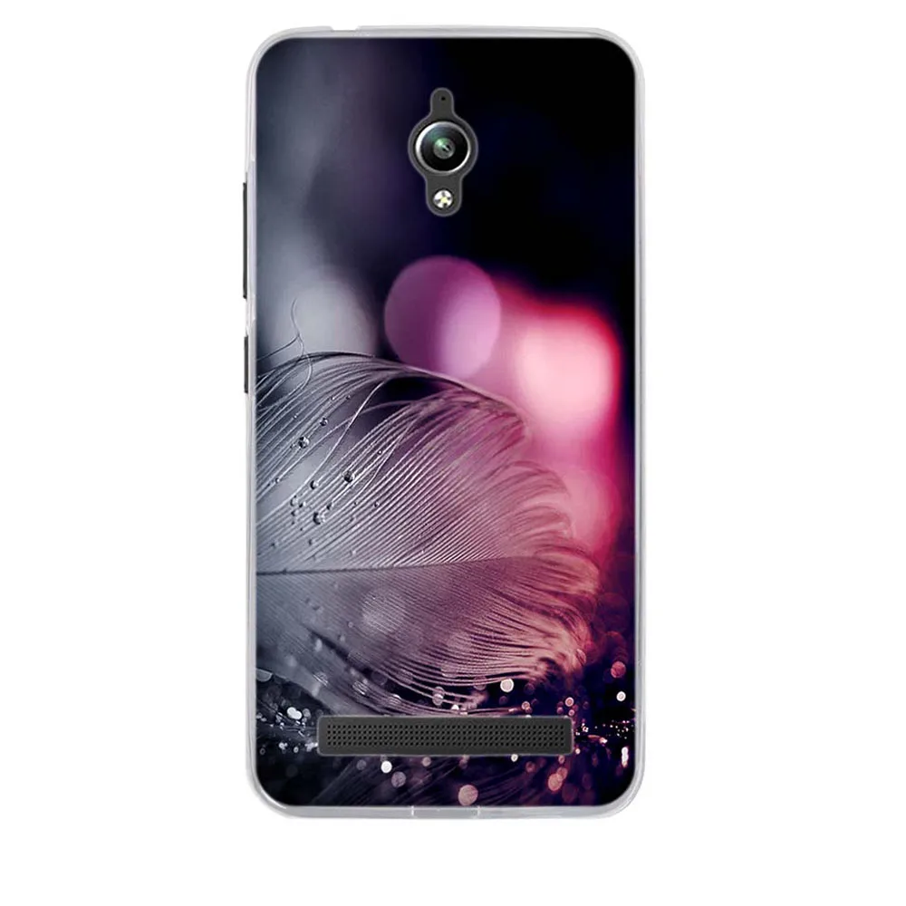 Чехол для Asus Zenfone Go ZC500TG чехол 5 0 дюйма силиконовый защитный задней панели
