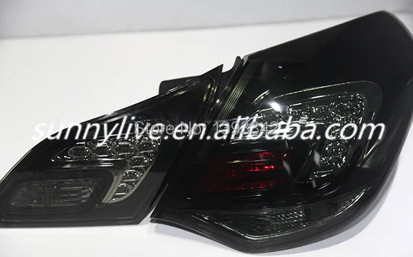 Для GM-BUICK Excelle XT Opel Astra светодиодный стоп-сигнал черного цвета от 2008 до 2013 года TJ