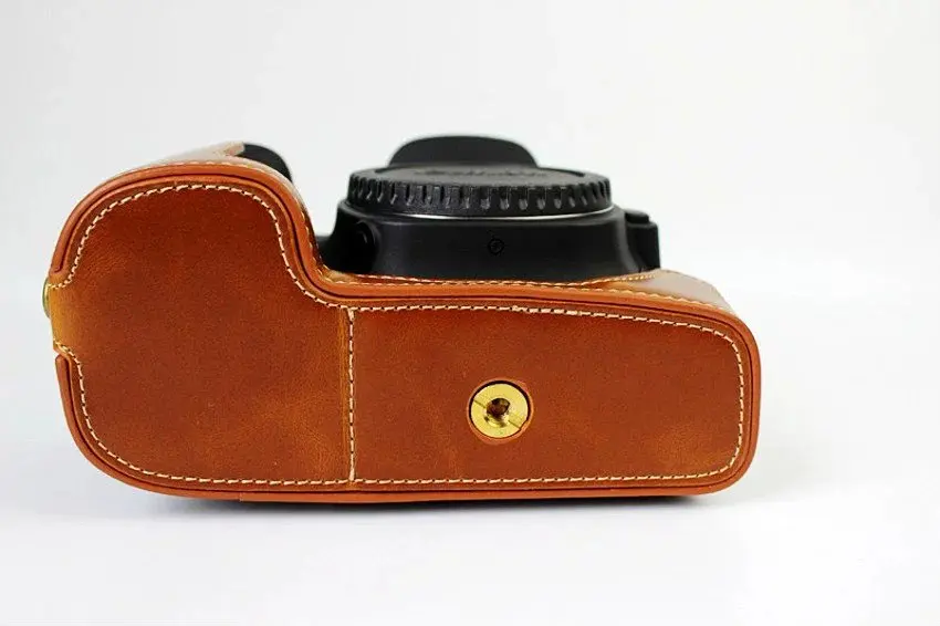 Новый комплект из искусственной кожи на половину тела чехол для камеры Canon 80D