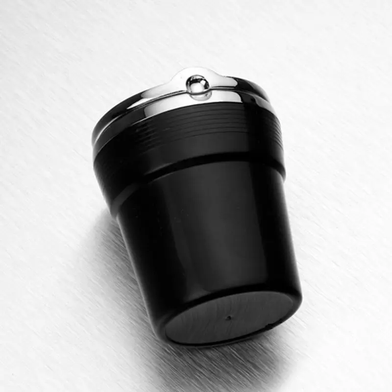 Portable Stainless Auto Car Cigarette Ashtray Ash with Blue LED Light Smokeless for Suzuki Swift Variants | Автомобили и