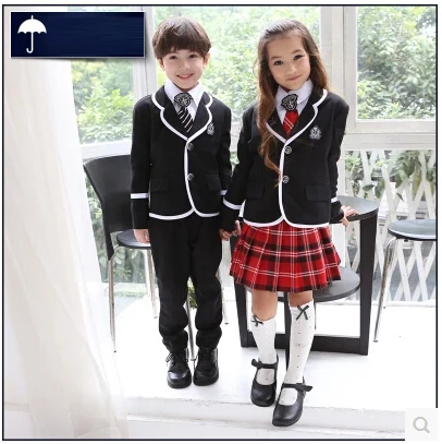 Школьная форма в британском и корейском стиле для детей uniforme escolar детская куртка