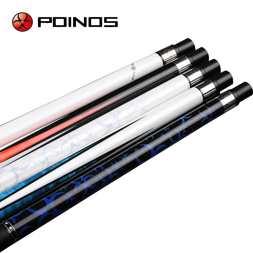 POINOS BP серии бильярда 5 цветов вариант 10/11.5 мм наконечник Профессиональный Клен