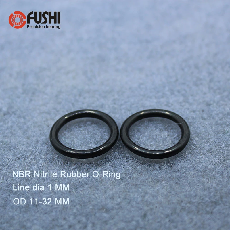 

CS1mm NBR Rubber O RING OD 11/12/13/14/15/16/17/18/19/20/22*1 mm O-Ring Nitrile Gasket seal Thickness 1mm ORing