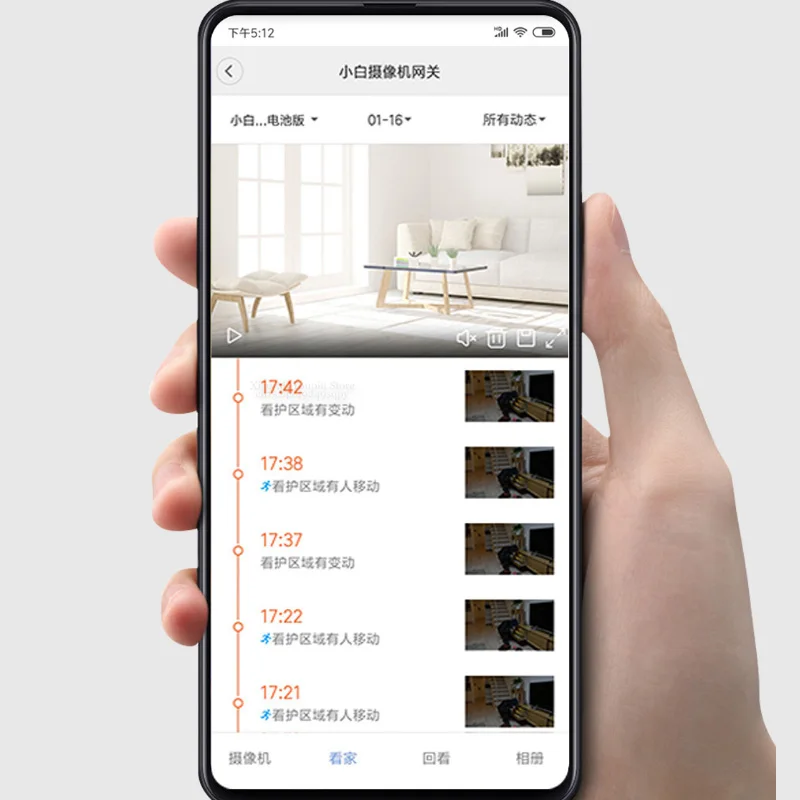 Xiaomi умная Беспроводная камера 1080P с батарейным шлюзом 120 градусов IP65 водонепроницаемая AI Humanoid Обнаружение работа с приложением mijia