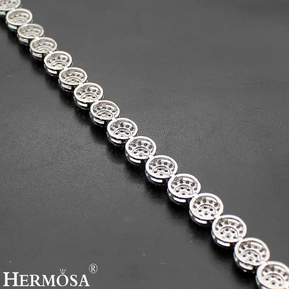 

HERMOSA Beautifully Charming Multi-precious Stone Bracelet 7.1/4 inch 18CM