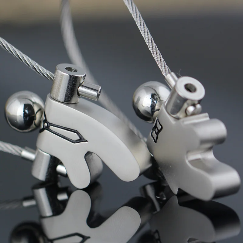 10 пар/лот городской костюм с белым воротником модный творческий брелок для